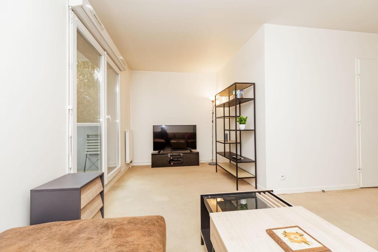 Bright 68 M2 Apartment Near The Stade De France Aubervilliers Luaran gambar