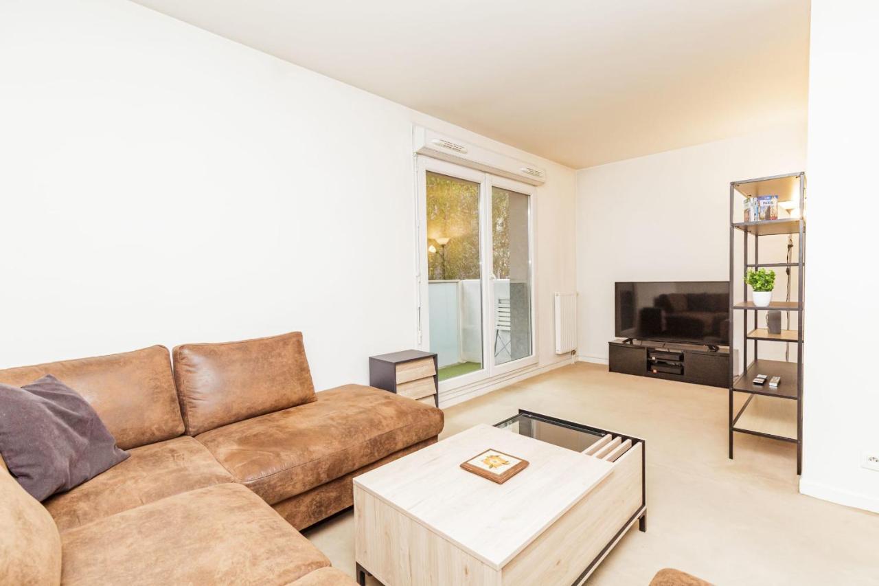 Bright 68 M2 Apartment Near The Stade De France Aubervilliers Luaran gambar