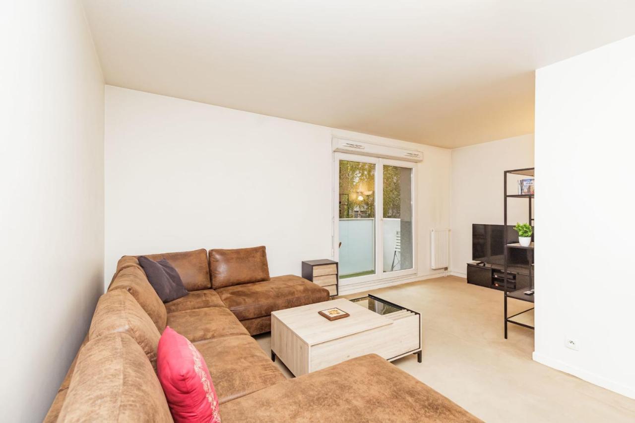 Bright 68 M2 Apartment Near The Stade De France Aubervilliers Luaran gambar