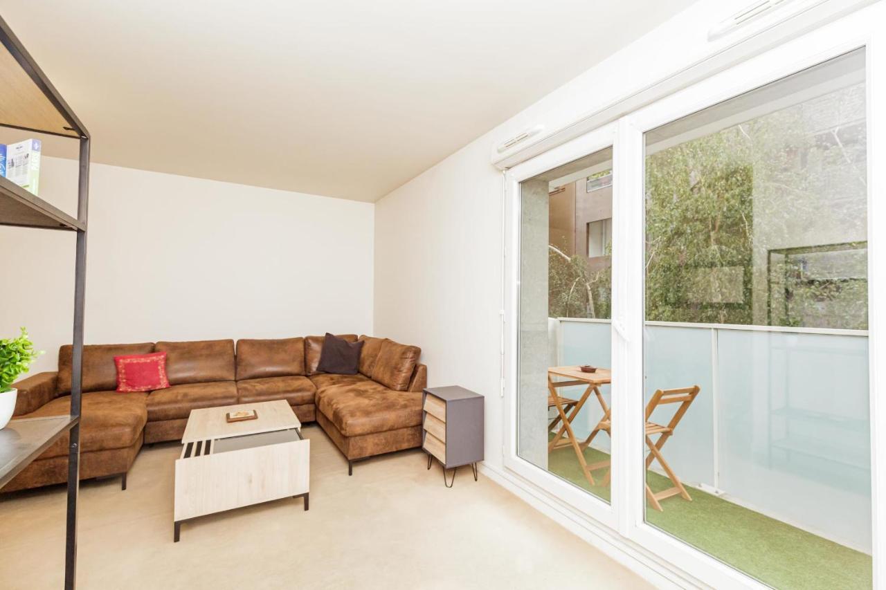 Bright 68 M2 Apartment Near The Stade De France Aubervilliers Luaran gambar