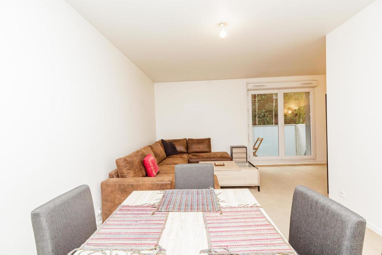 Bright 68 M2 Apartment Near The Stade De France Aubervilliers Luaran gambar