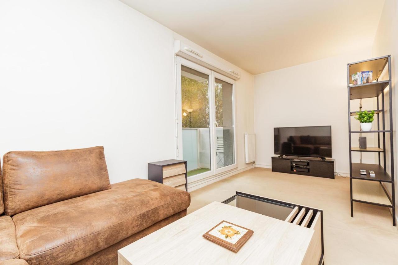 Bright 68 M2 Apartment Near The Stade De France Aubervilliers Luaran gambar
