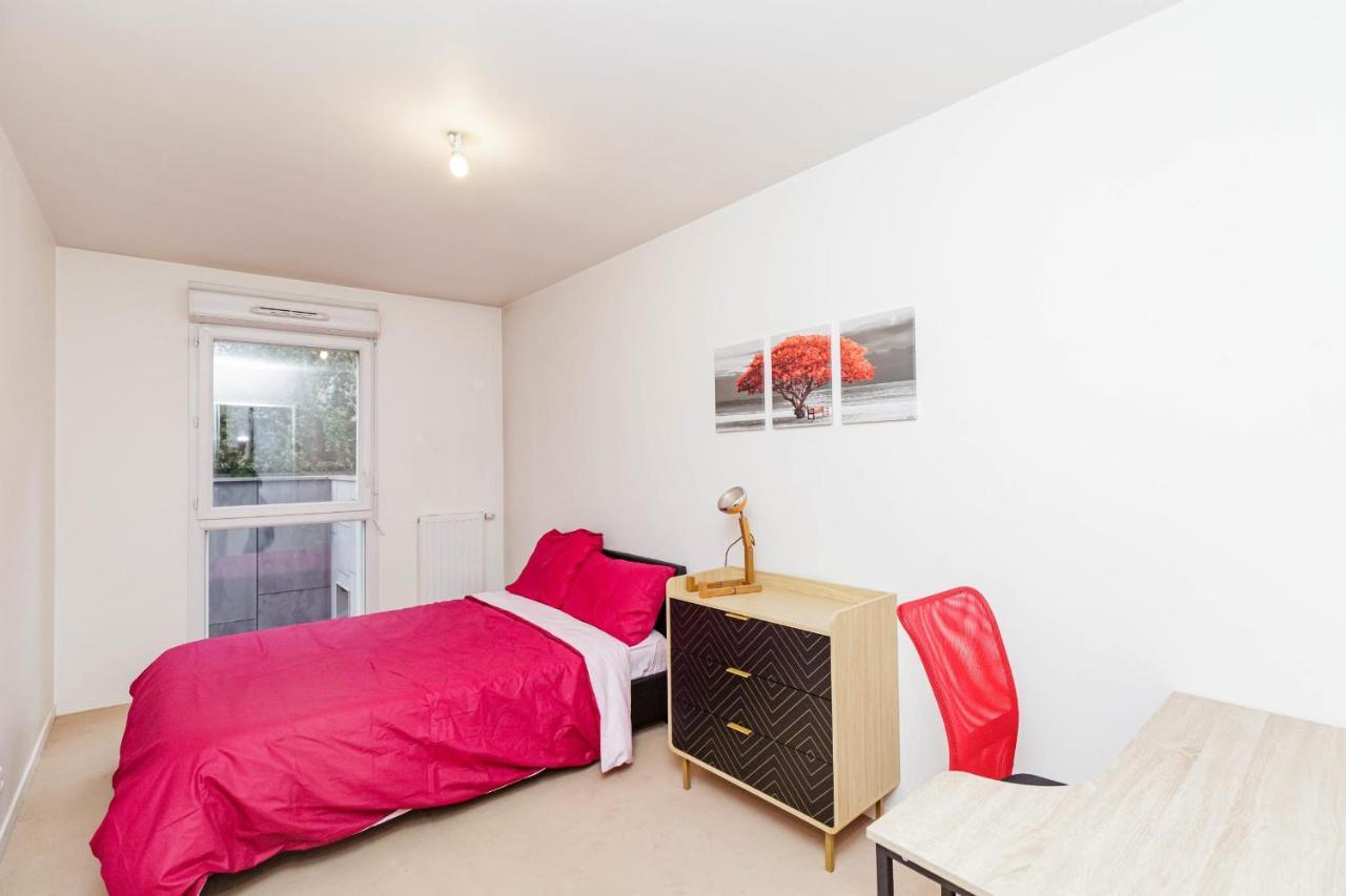 Bright 68 M2 Apartment Near The Stade De France Aubervilliers Luaran gambar