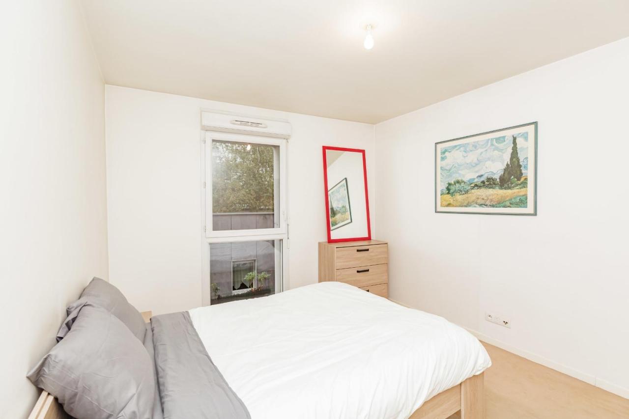 Bright 68 M2 Apartment Near The Stade De France Aubervilliers Luaran gambar
