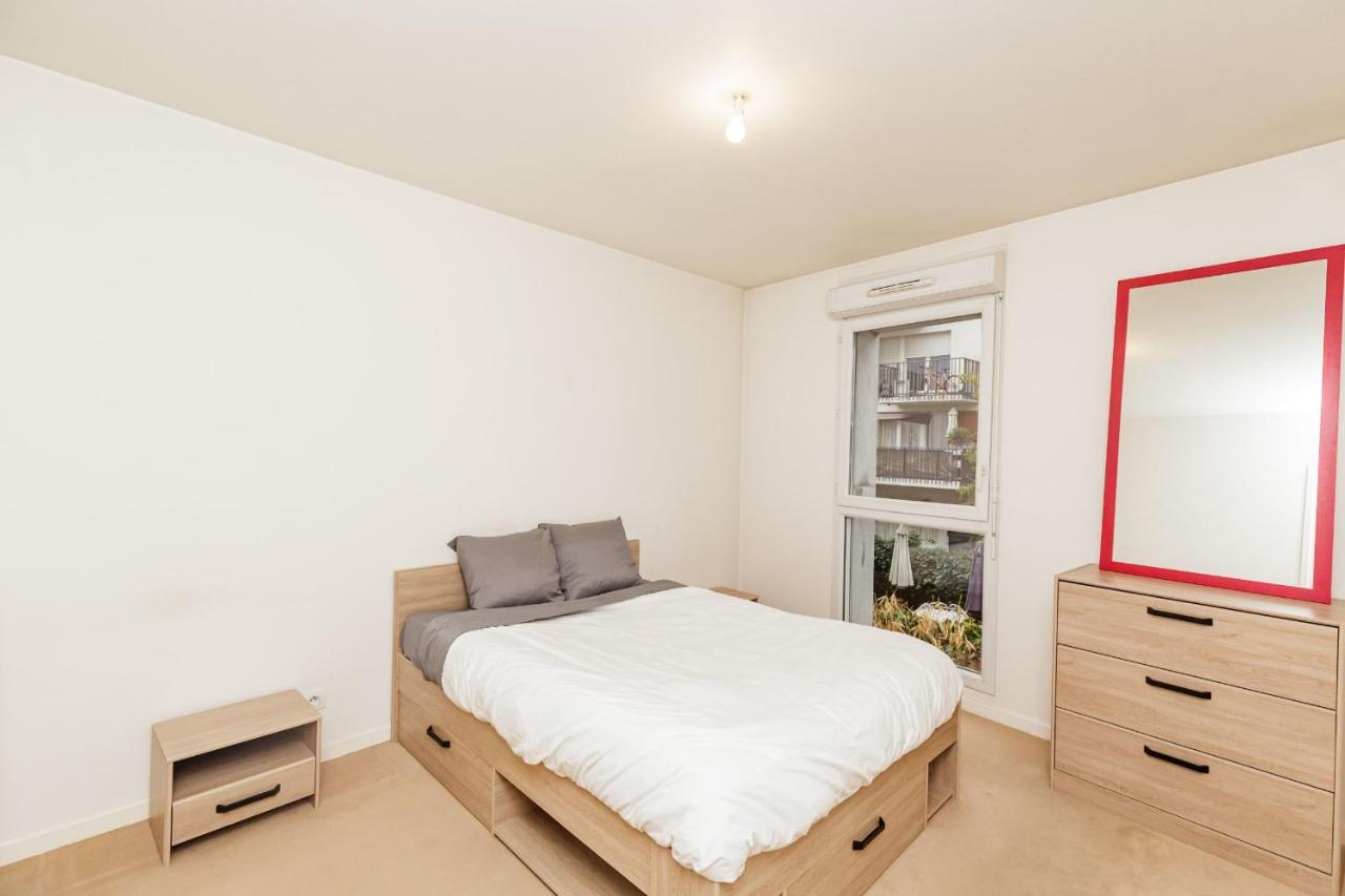 Bright 68 M2 Apartment Near The Stade De France Aubervilliers Luaran gambar